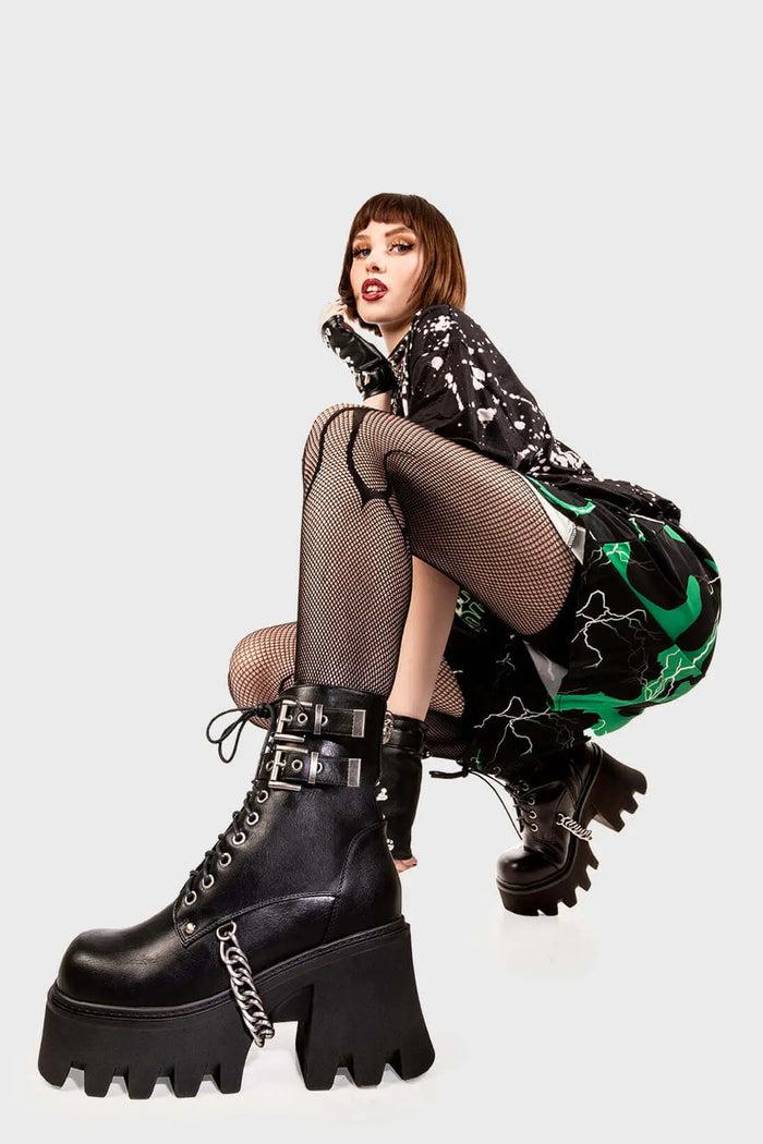 Lamoda Hostages Chunky Platform Ankle Boots