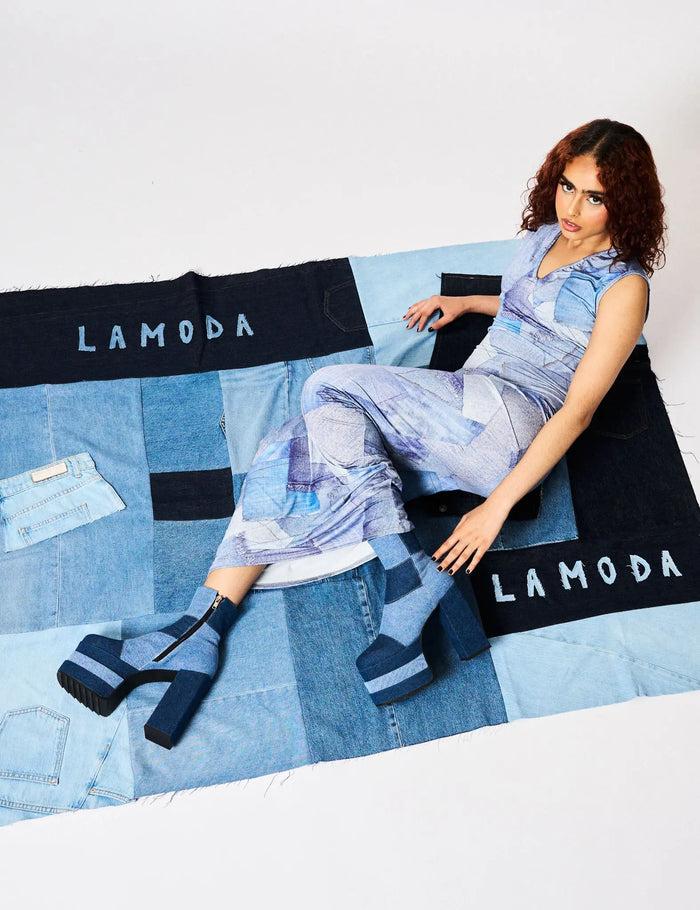 lamoda Hot Topic Platform Ankle Boots