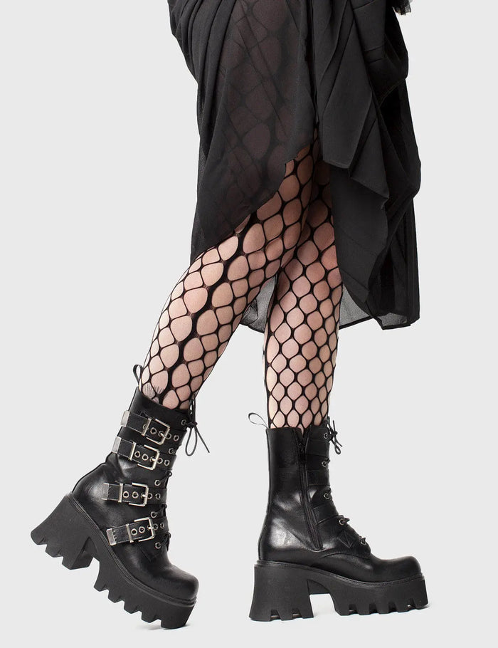 Lamoda Hysteria Chunky Platform Ankle Boots