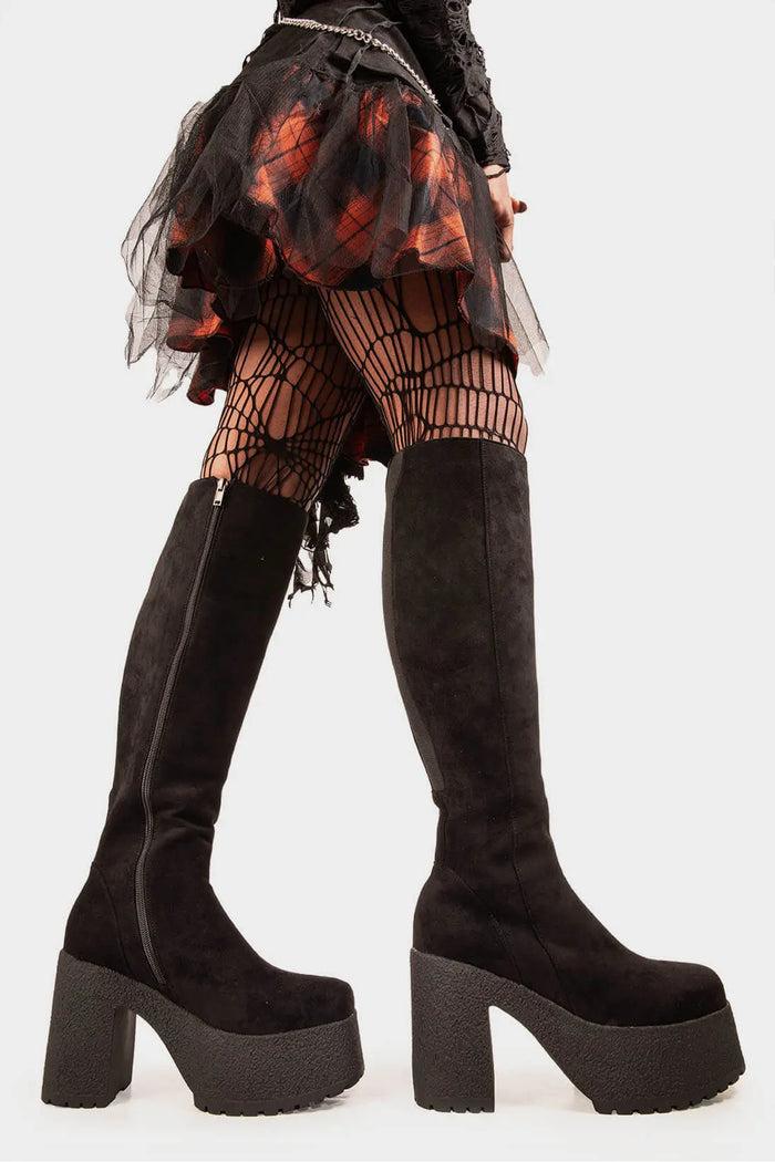 Lamoda I'm What You Want Knee High Platform Boots