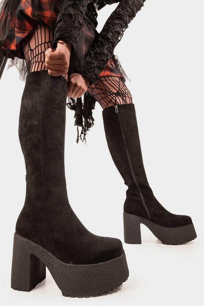Lamoda I'm What You Want Knee High Platform Boots