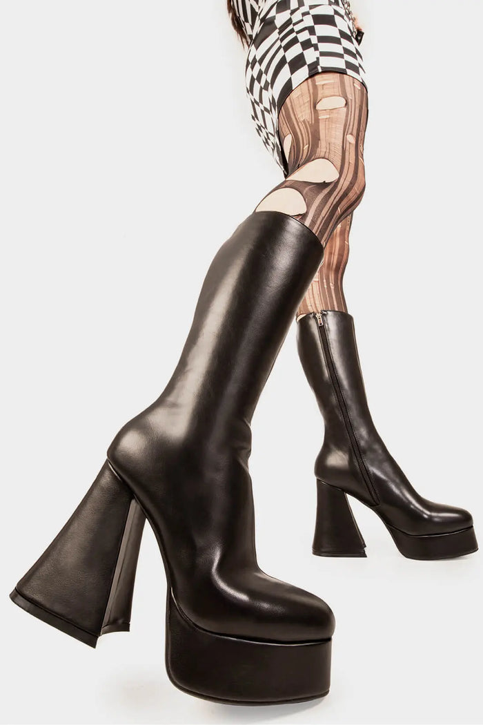 Lamoda Infatuation Platform Calf Boots