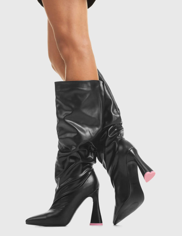 Lamoda It's Giving Platform Calf Boots