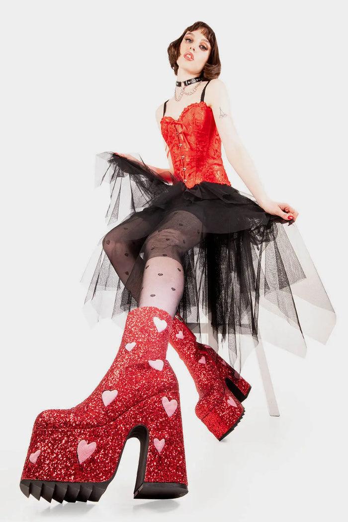 Lamoda Keeper Chunky Platform Ankle Boots