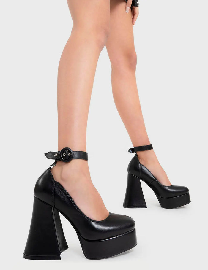 lamoda Last Flight Platform Heels