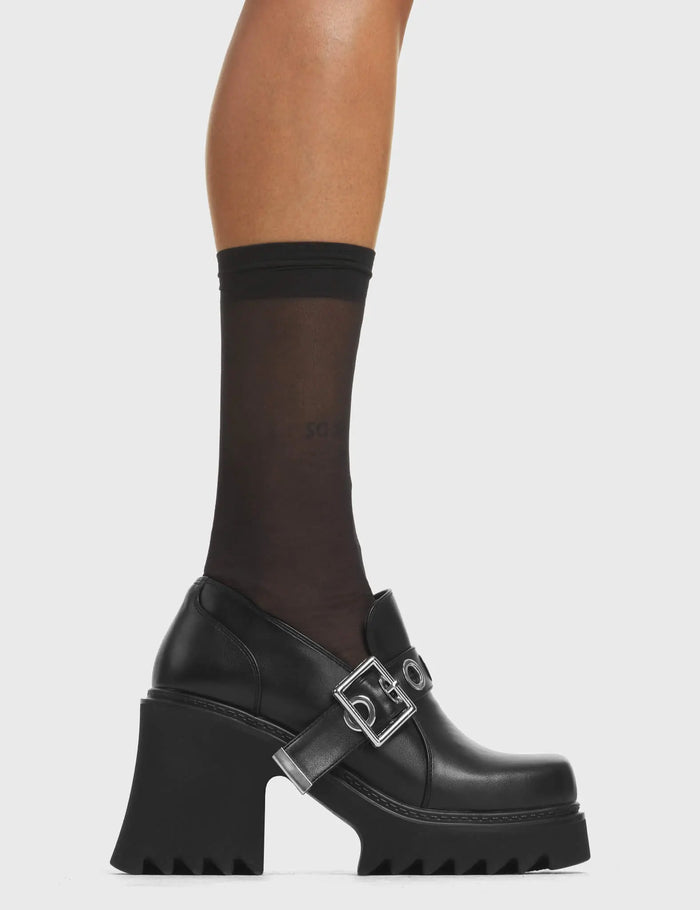 lamoda Little Lies Chunky Platform Shoes