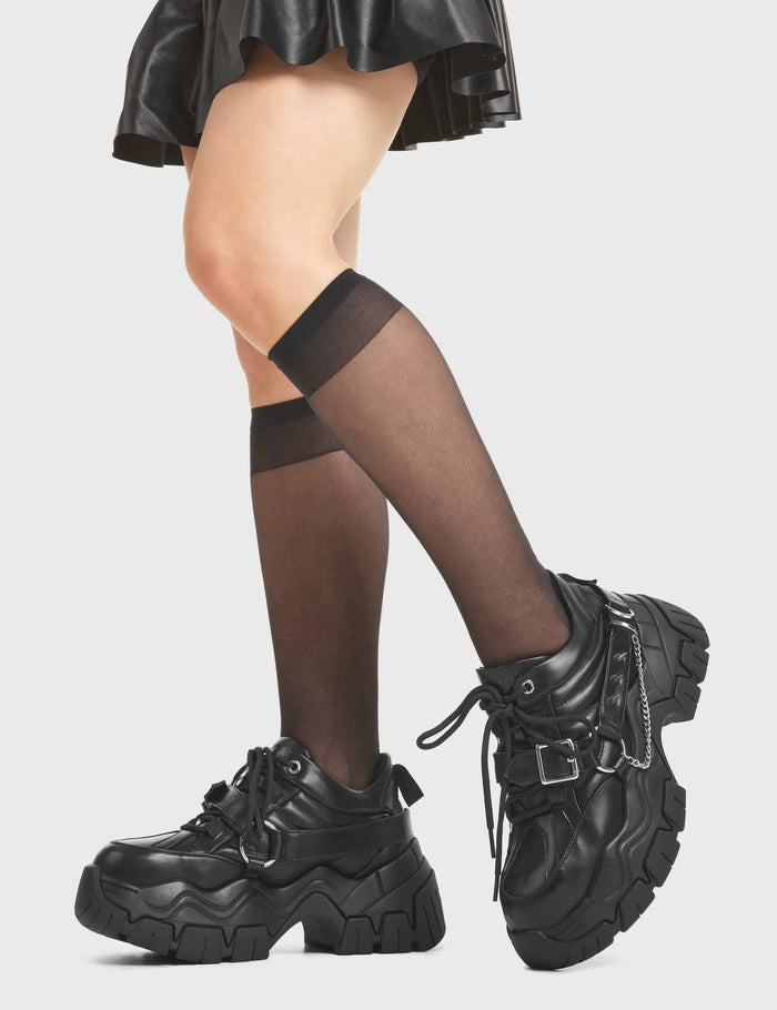 Lamoda Lone Wolf Chunky Platform Sneakers