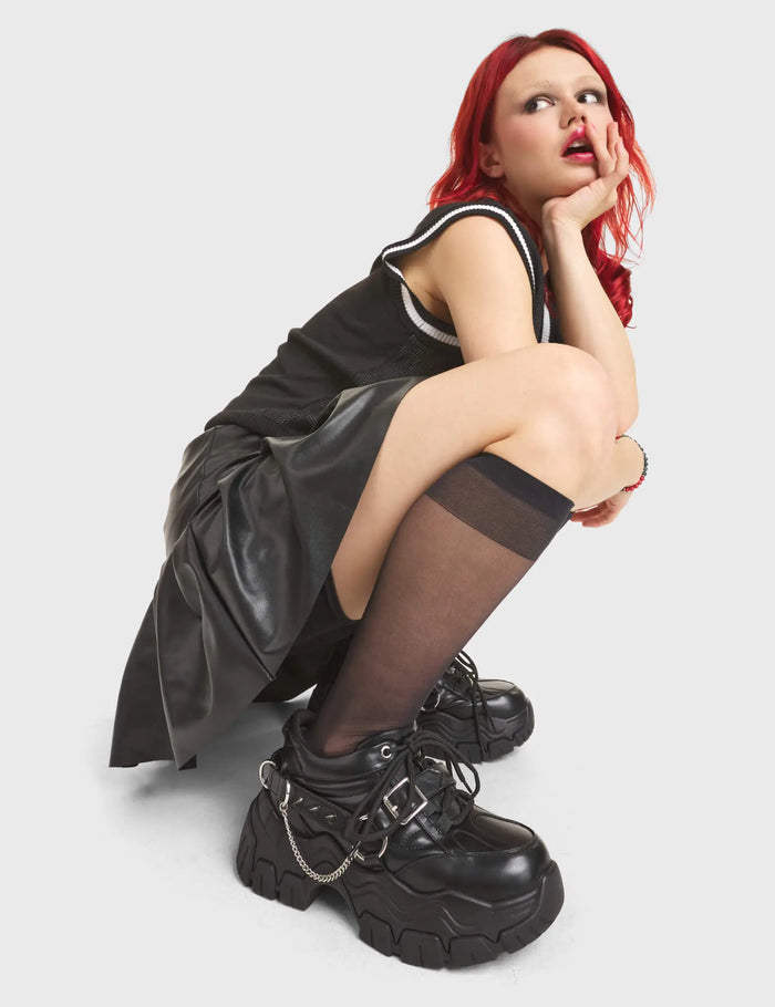 Lamoda Lone Wolf Chunky Platform Sneakers