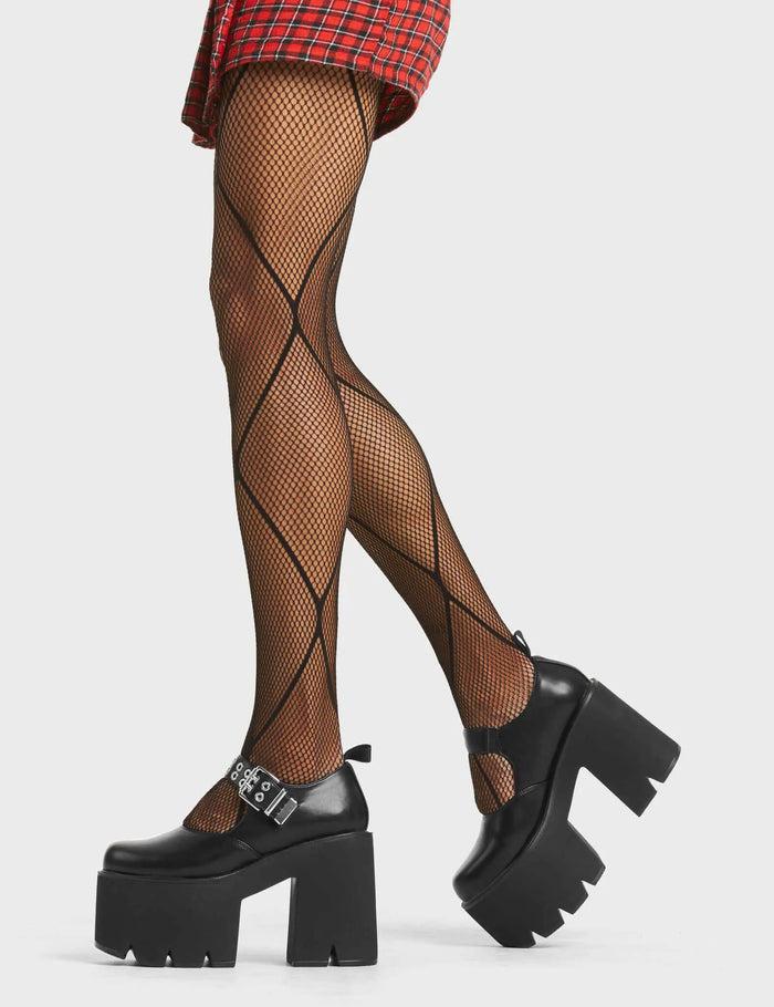 Lamoda Lonely Eyes Chunky Platform Mary Jane Shoes