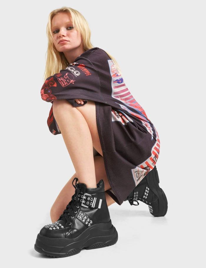 Lamoda Lost It All Chunky Platform Sneakers