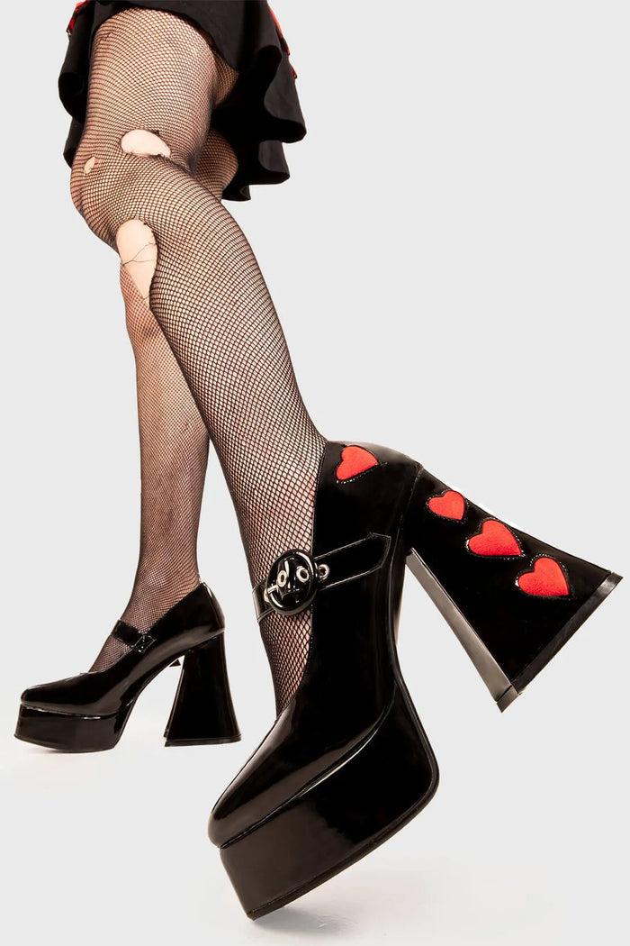 lamoda Love Sick Platform Heels