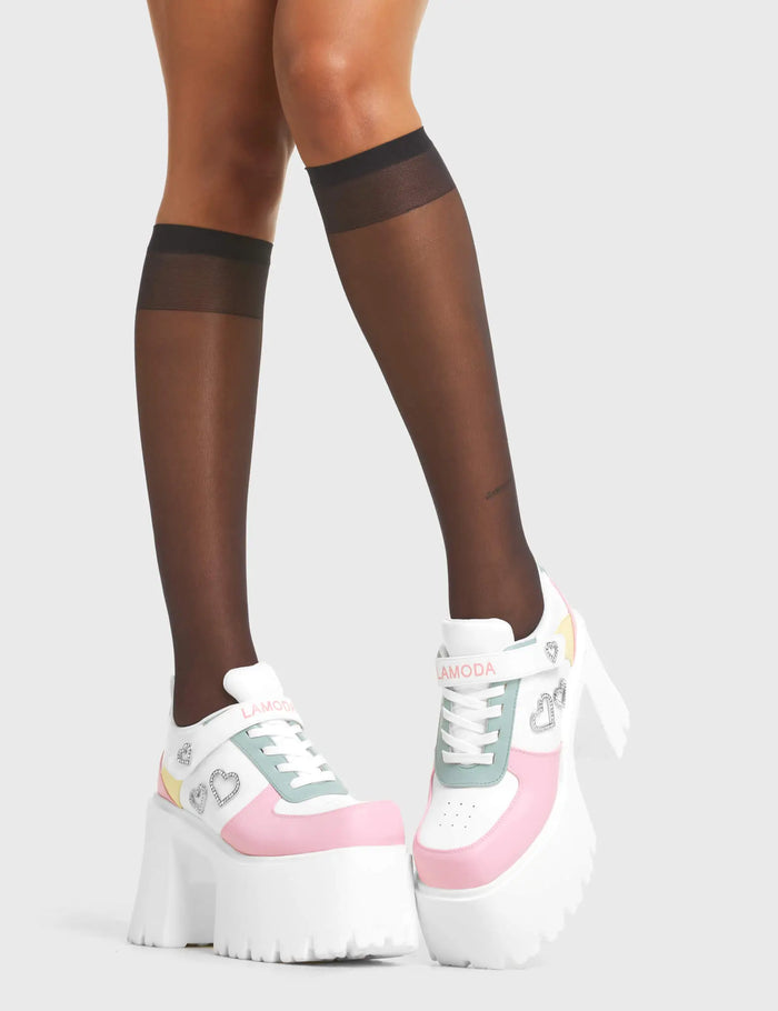 Lamoda Lovey Dovey Chunky Platform Sneakers