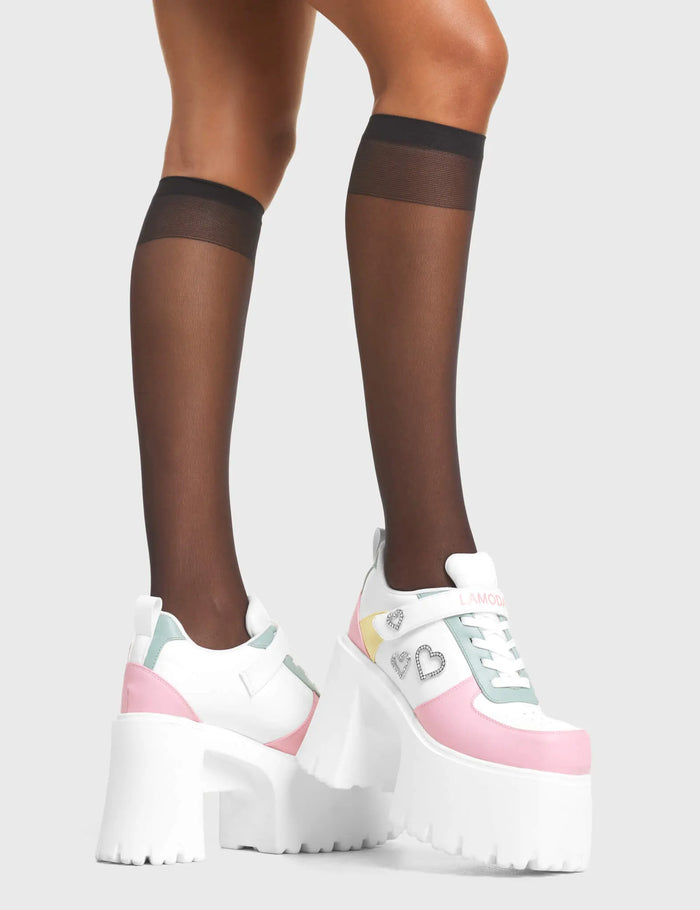 Lamoda Lovey Dovey Chunky Platform Sneakers