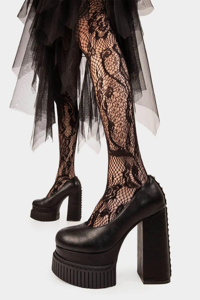 lamoda Lyrical Creeper Platform Heels