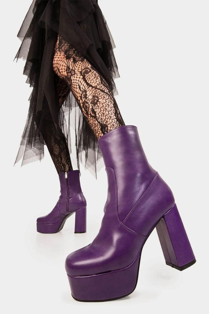 Lamoda Making Moves Platform Ankle Boots