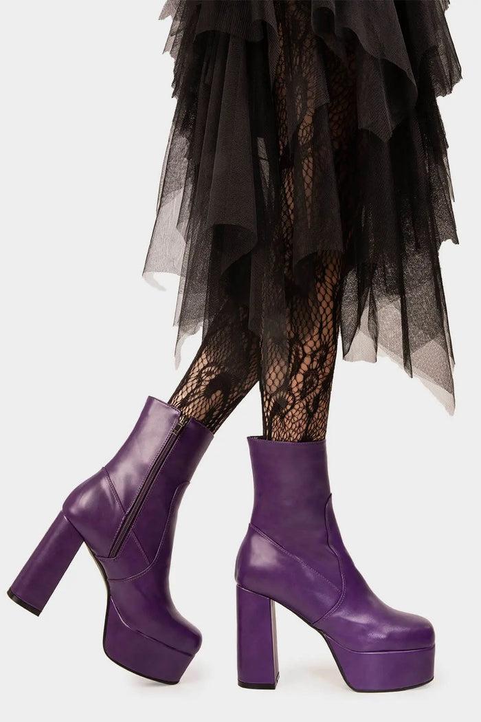 Lamoda Making Moves Platform Ankle Boots