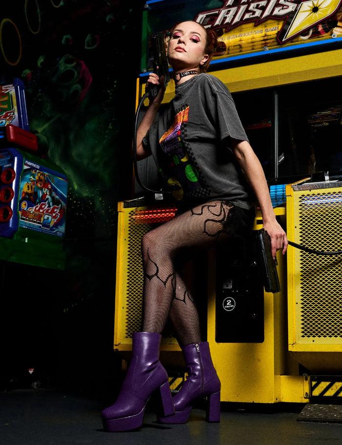 lamoda Making Moves Platform Ankle Boots