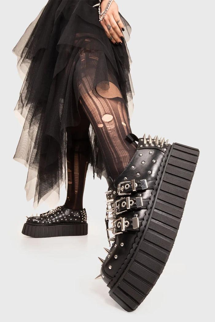 lamoda Manic Monday Chunky Creeper Shoes