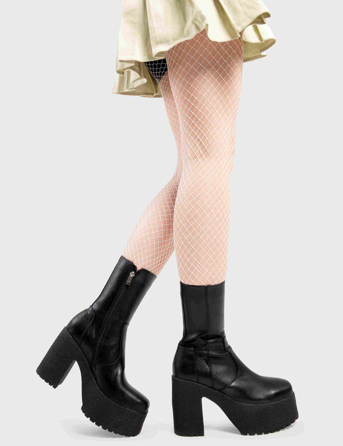 Lamoda Mannequin Worthy Platform Ankle Boots