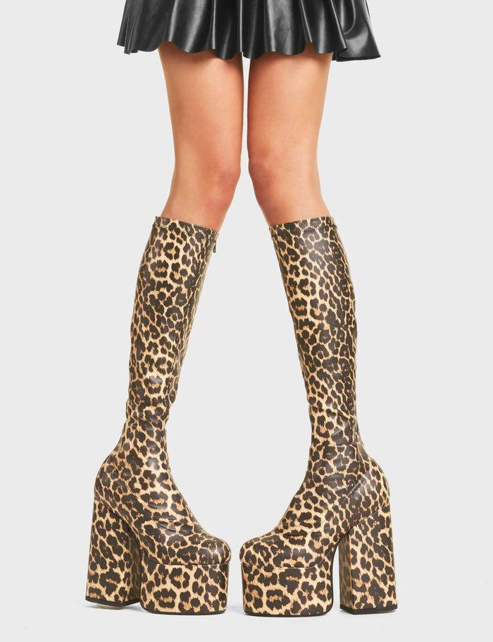 Lamoda Messenger Platform Knee High Boots