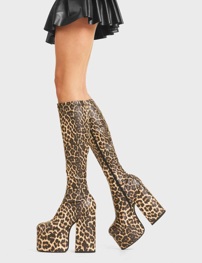 Lamoda Messenger Platform Knee High Boots