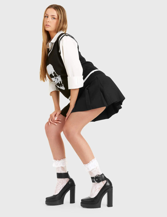 Lamoda Midnight Glow Platform Heels