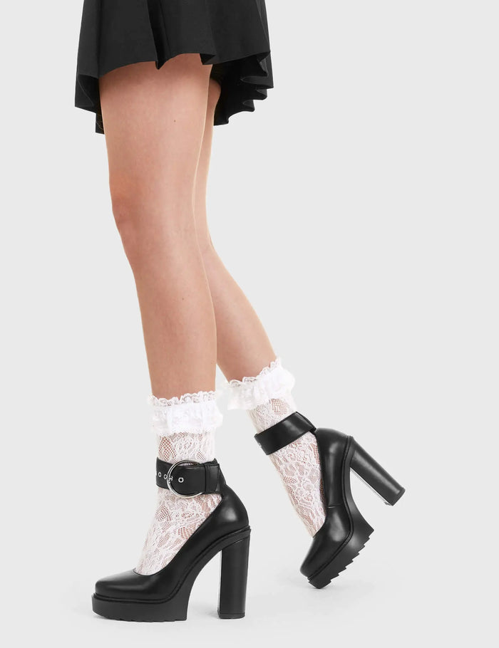 Lamoda Midnight Glow Platform Heels