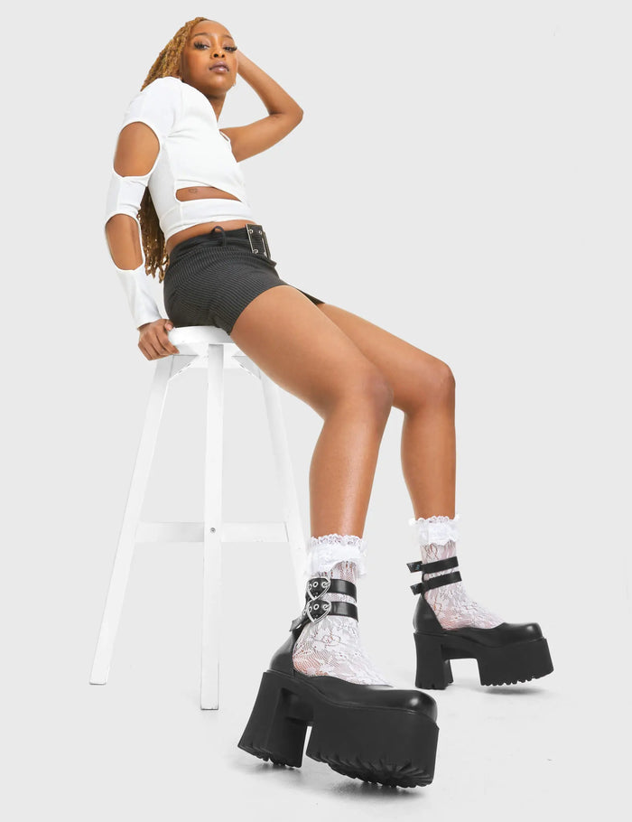 Lamoda Mistake Chunky Platform Shoes