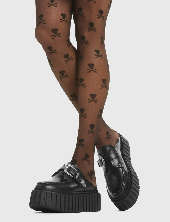 Lamoda My Type Chunky Platform Creeper Mules