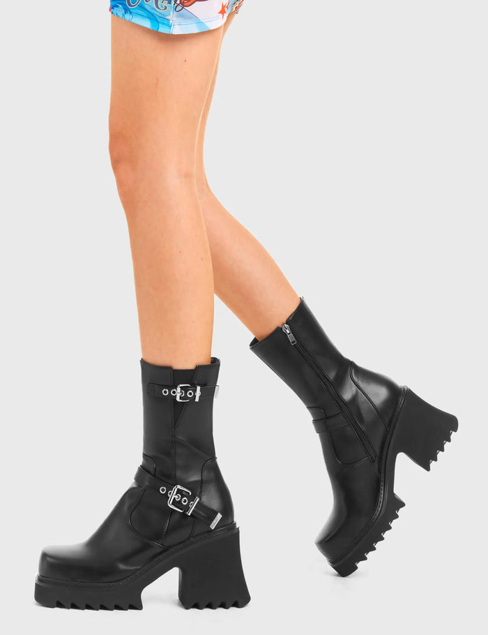 Lamoda New Mission Chunky Platform Ankle Boots