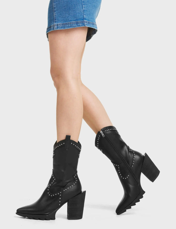 Lamoda No Insecurities Western Ankle Boots