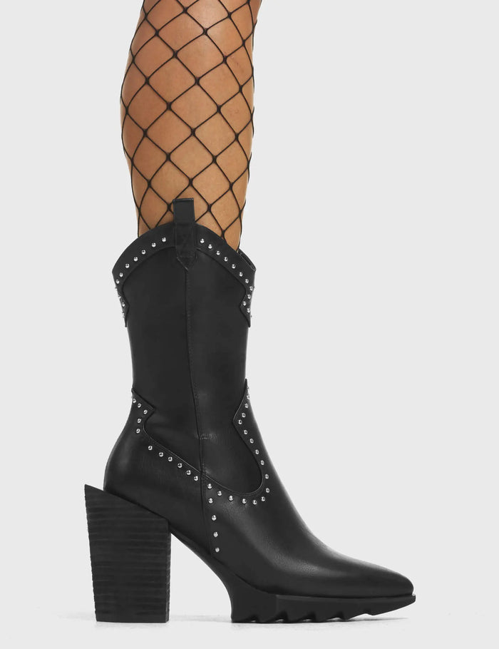 lamoda No Insecurities Western Ankle Boots