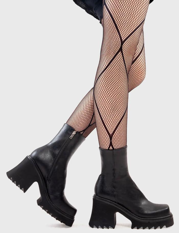 Lamoda Old Friend Chunky Platform Ankle Boots