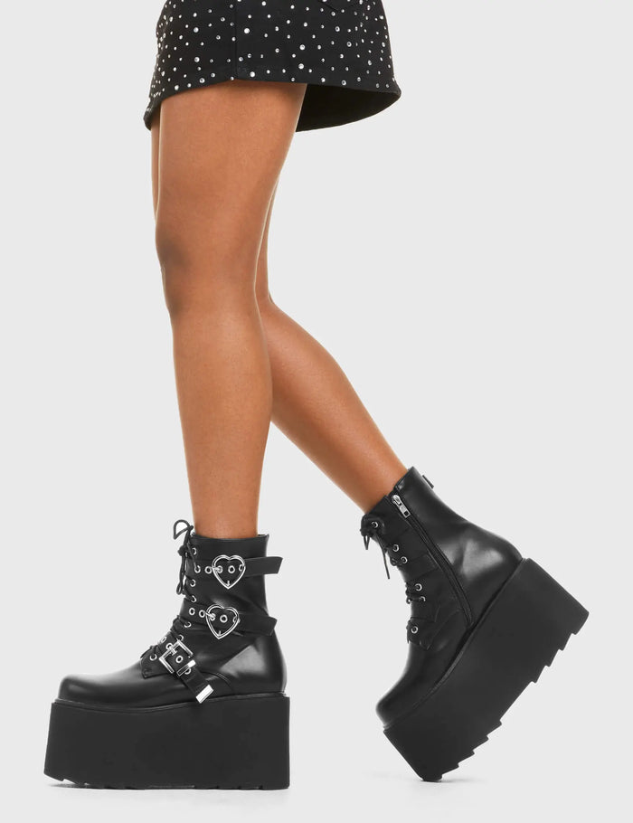 Lamoda Part Time Lover Chunky Platform Ankle Boots