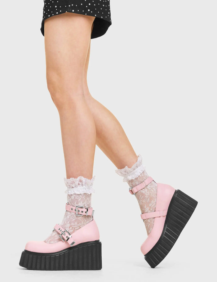Lamoda Persuasive Chunky Platform Creeper Shoes