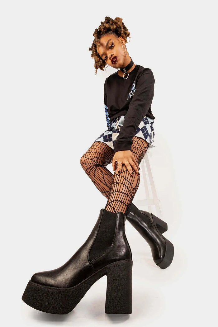 Lamoda Pick N Mix Platform Ankle Boots