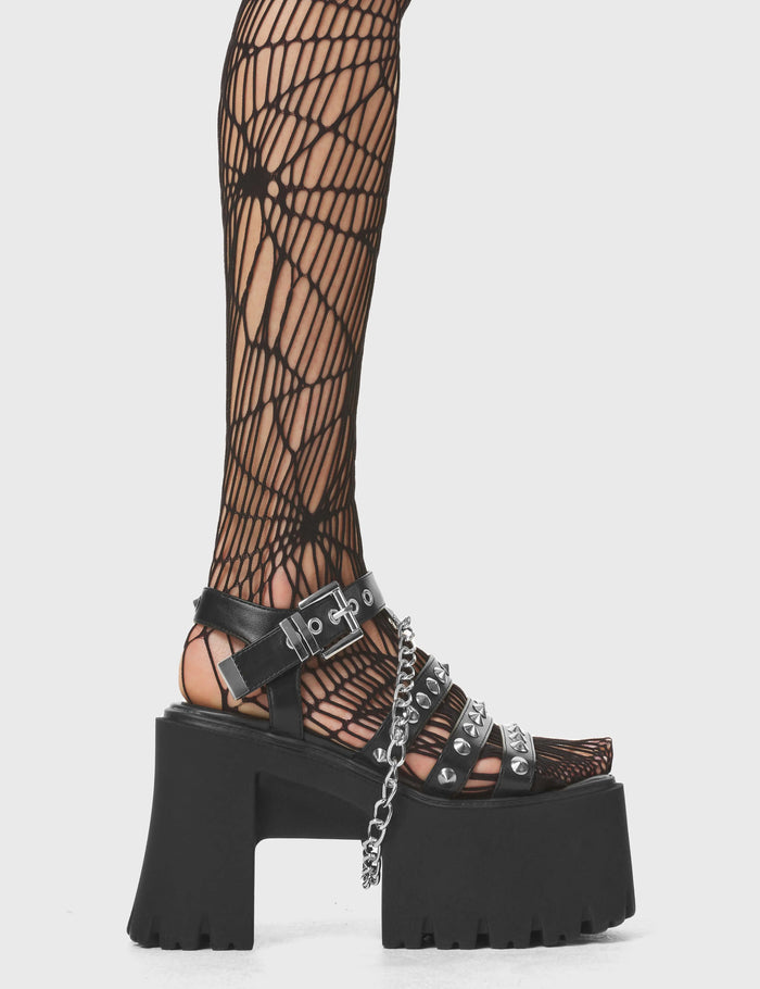 lamoda Pixie Chunky Platform Sandals