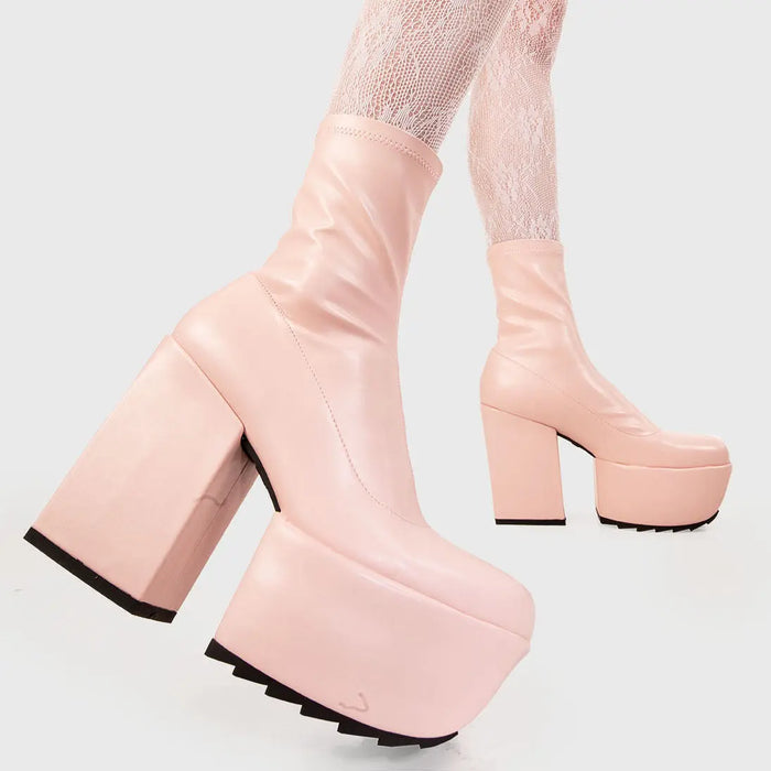 Lamoda Pretty Please Platform Ankle Boots