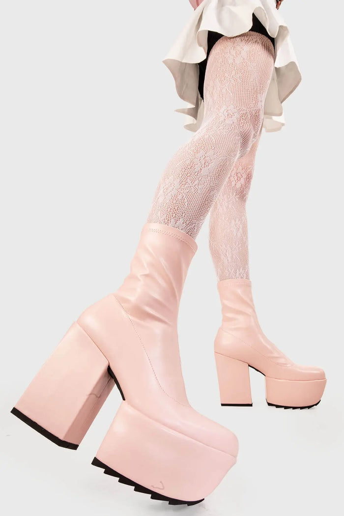 lamoda Pretty Please Platform Ankle Boots