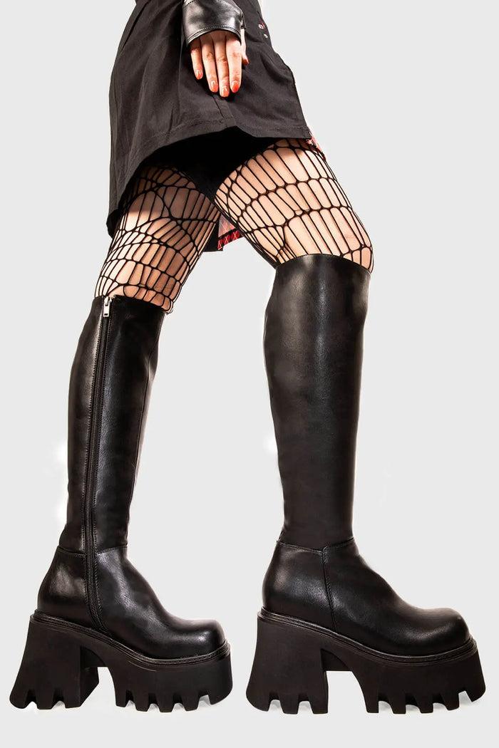 Lamoda Ready Chunky Platform Knee High Boots