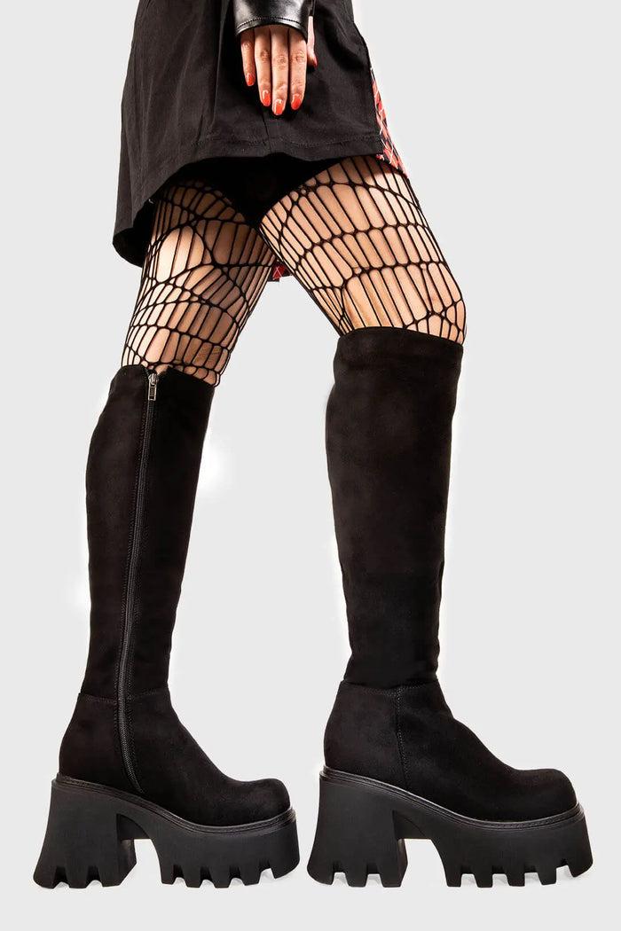 Lamoda Ready Chunky Platform Knee High Boots