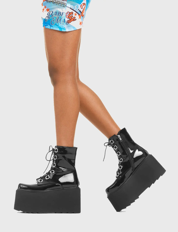 Lamoda Renegade Chunky Platform Ankle Boots