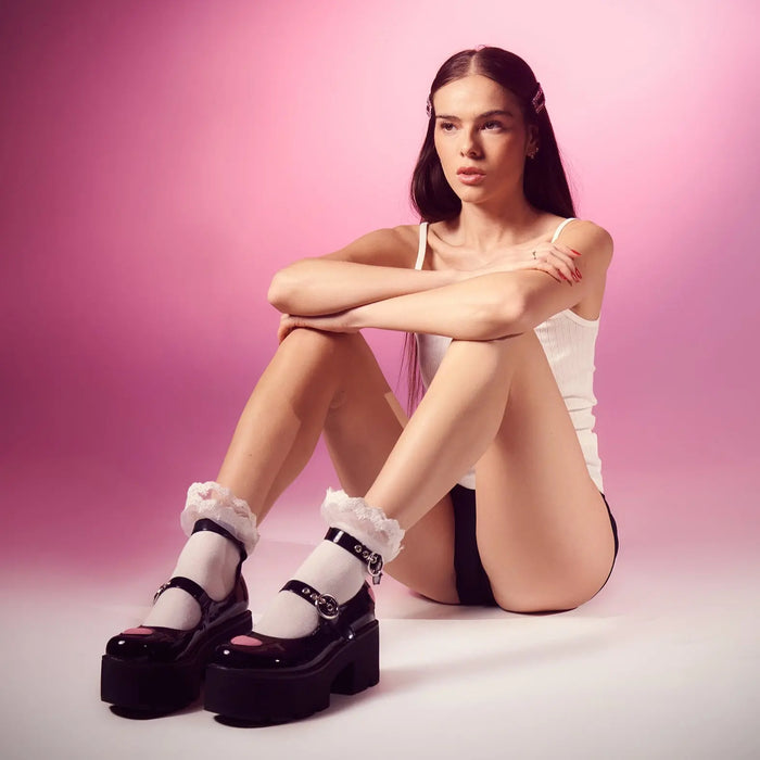 Lamoda Rosey Love Chunky Mary Jane Shoes