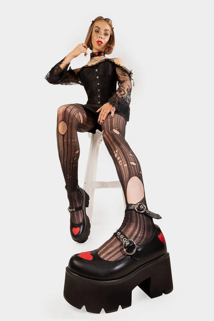 Lamoda Rosey Love Chunky Mary Jane Shoes