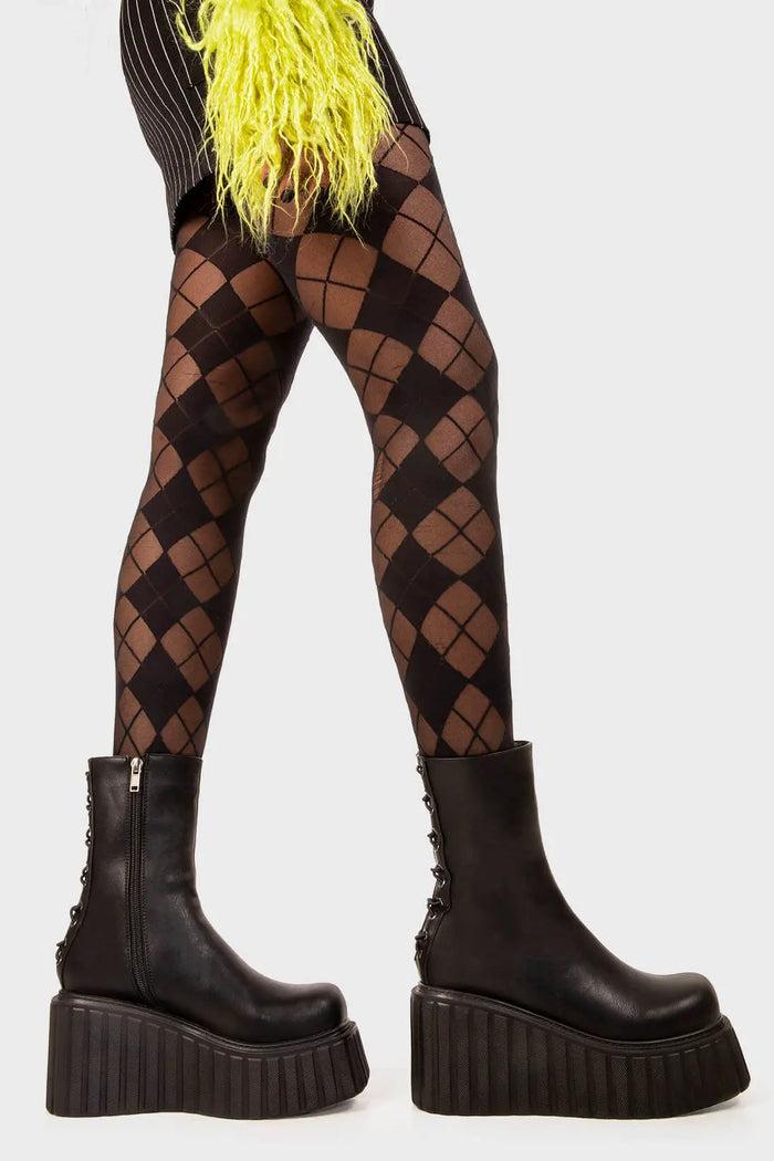 Lamoda Say My Name Chunky Ankle Creeper Boots