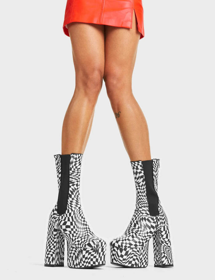 Lamoda Scorpio Platform Ankle Boots