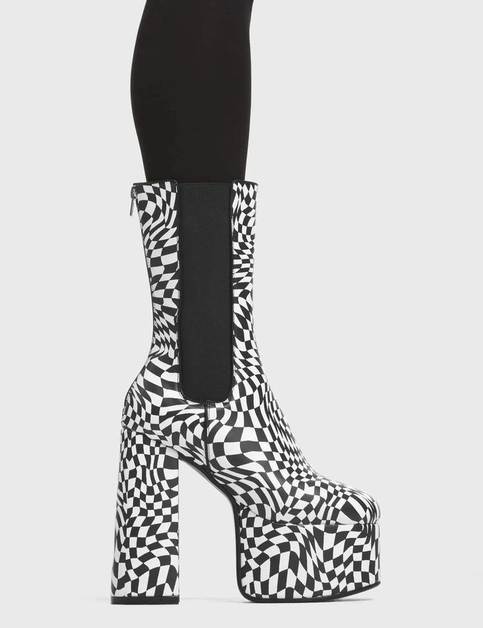 lamoda Scorpio Platform Ankle Boots