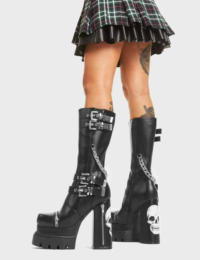 Lamoda Secrets Platform Calf Boots