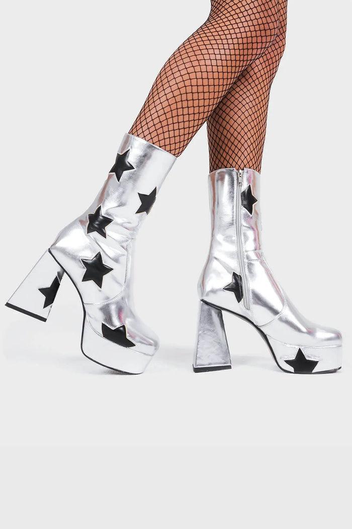 Lamoda Seeking Stars Platform Ankle Boots