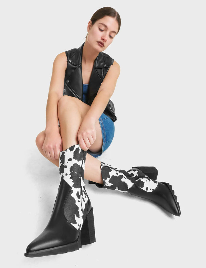 Lamoda Seen Before Western Ankle Boots